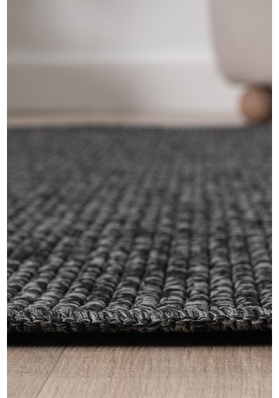 Mariesse Home Hav Toz Vermez Kolay Temizlenen Hasır Doku Sisal Halı Bombay 664-antrasit