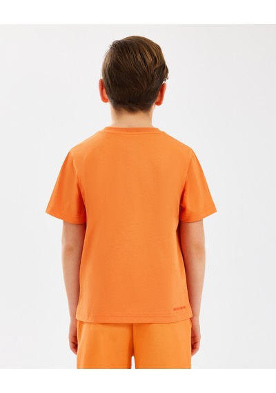Skechers B Essentials T-shirt Büyük Erkek Çocuk Turuncu Tshirt Sk232080-701 Turuncu