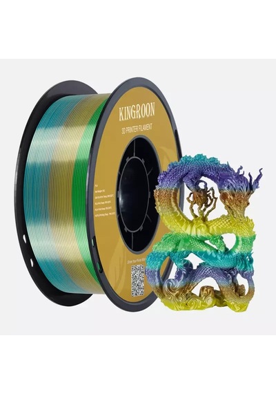 Kingroon Rainbow Pla Silk Gökkuşağı Forest Filament 1.75 Mm 1000gr