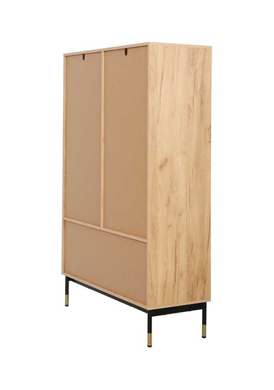 Madrid 6 Bölmeli & Çekmeceli Kitaplık - Büfeceviz-siyah 110x40x154.5 Cm Ceviz Madrid 6 Bölmeli & Çekmeceli Kitaplık - Büfeceviz-siyah 110x40x154.5 Cm Ceviz