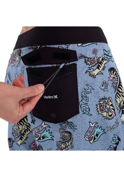 Hurley Hurley Phantom Art 18 Erkek Mavi Astarsız Boardshort 2241