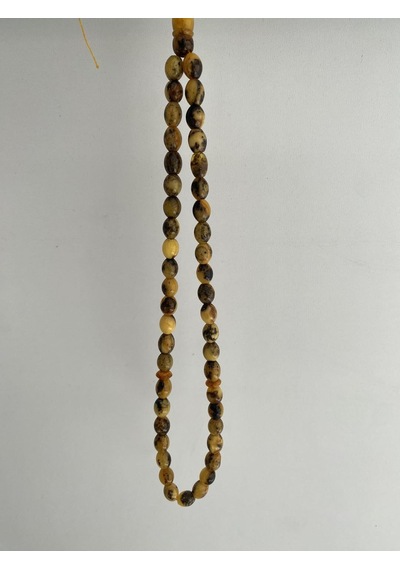 Doğal Kaya Damla Kehribar Tesbih 79769095 45'Lik 4,5 x 3, 5 MM 16 G