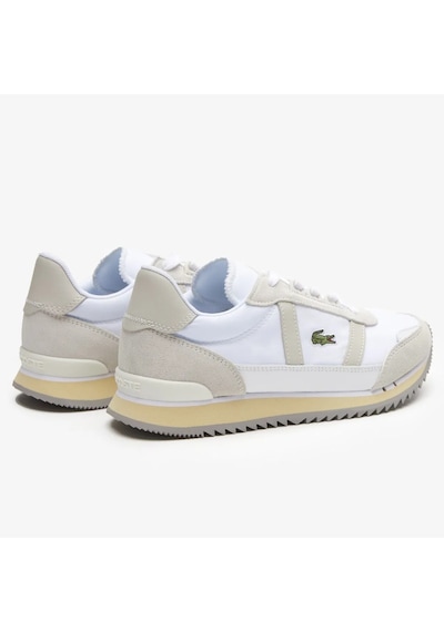 Lacoste Lacoste Partner Retro Womens Sneaker Kadın Günlük Spor Ayakkabı Beyaz Beyaz