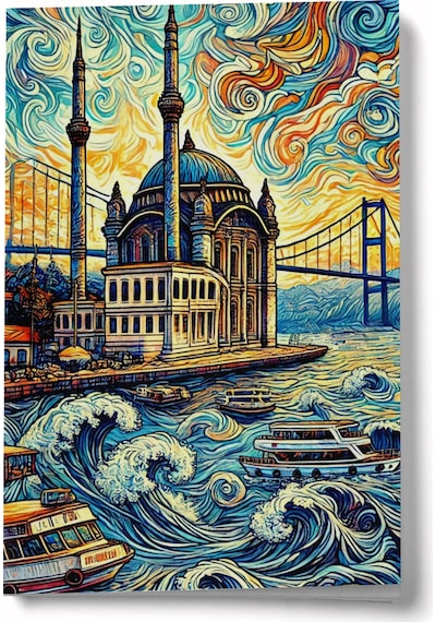 Bir Ortaköy Rüyası Mini Defter Çok Renkli
