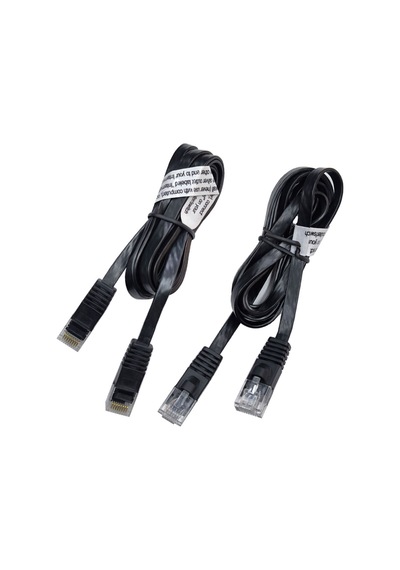 Rj45 Cat5e Slim Yassı İnternet Ağ Bağlantı Kablosu 10'lu Paket 1.5m