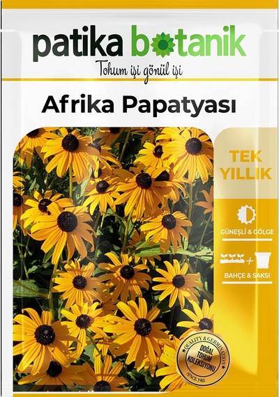 Afrika Papatyası  Rudbeckia Çiçek Tohumu 100 Adet