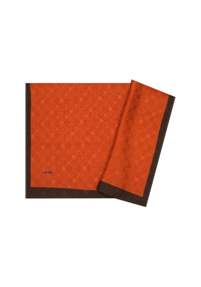 Aker Koza Şal - Kiremit 917 Kiremit Kenarı Kahve Şerit Detaylı Kiremit Kenarı Kahve Şerit Detaylı Aker Koza Şal - Kiremit 917 Kiremit Kenarı Kahve Şerit Detaylı Kiremit Kenarı Kahve Şerit Detaylı