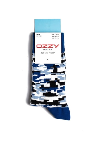Ozzy Socks Camou Desenli Çorap Çok Renkli