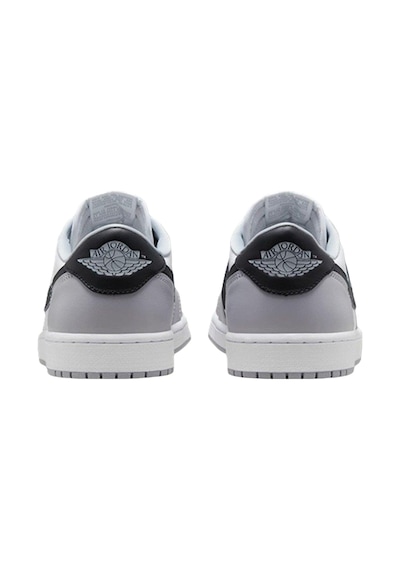 Nike Air Jordan 1 Retro Low Og Leather Unisex Sneaker Hakiki Deri Unisex Günlük Spor Ayakkabı Beyaz Gri Beyaz - Gri Nike Air Jordan 1 Retro Low Og Leather Unisex Sneaker Hakiki Deri Unisex Günlük Spor Ayakkabı Beyaz Gri Beyaz - Gri