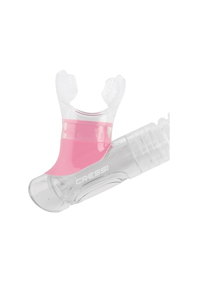 Parumarin Cressi Minidry Kuru Şnorkel 7-15 Yaş Pembe