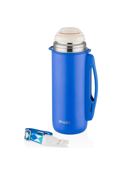 Diller Çelik Termos Mavi 1260 Ml Çok Renkli