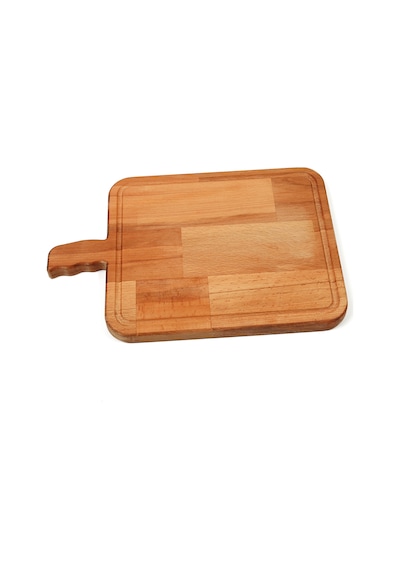 Ahşap Saplı Kesme, Sunum, Steak Tahtası 34 Cm Ahşap
