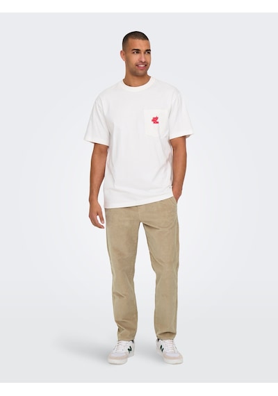Only & Sons Erkek Lastikli Bel Kadife Pantolon - 22029790