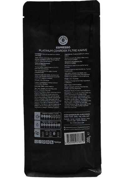 Espresso Platinum 1000 G Çekirdek