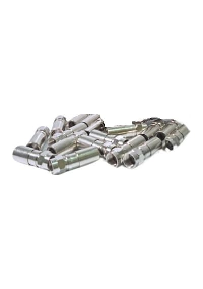 Rose Rg6 Dijitürk Sıkmalı F Konnektör Kutulu 10 Adet - Rc-48c