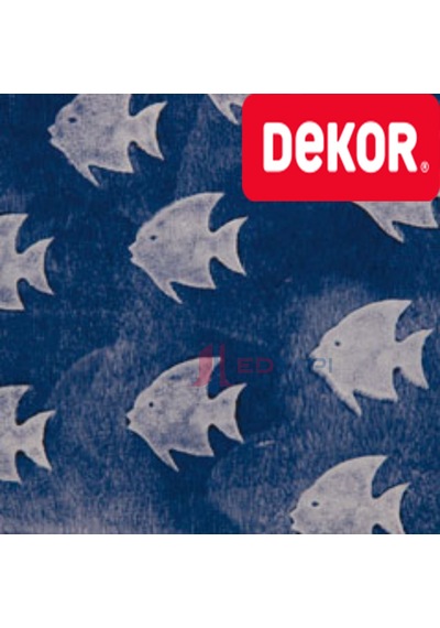 Dekor Sevimli Balık Baskısı 9X7 Cm 1334
