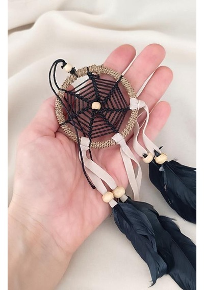 Düş Düşler Kapanı Araba Dikiz Ayna Süsü Dreamcatcher Duvar Süsleri Ev Mini Düş Kapanı 59327012