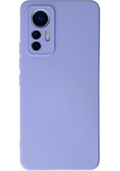 Ilkeshop Newface Xiaomi Mi 12 Lite Kılıf Nano İçi Kadife Silikon - Lila