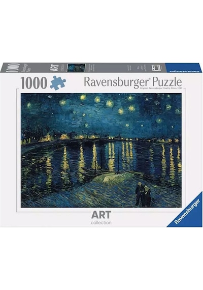 12000064 Van Gogh The Starry Night 1000 Parça Ravensburger Puzzle
