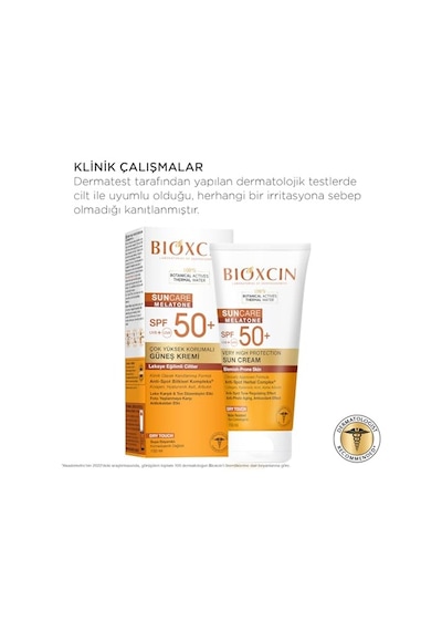 Bioxcin Sun Care Lekeye Eğilimli Ciltler İçin Çok Yüksek Korumalı Güneş Kremi 50 Spf 150 Ml- Büyük Boy