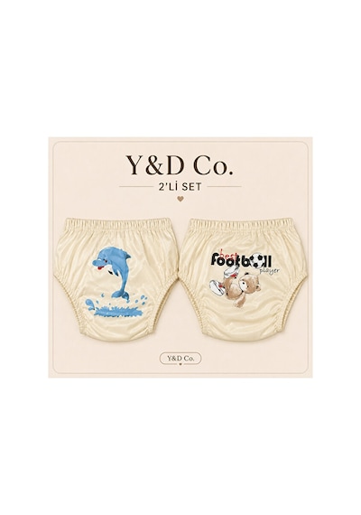 Y&d Co. Tuvalet Alıştırma Külodu Erkek Çocuk 2'li Set 3 Yaş