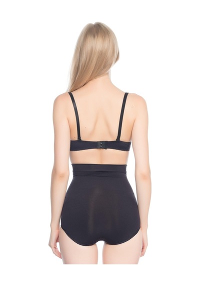 Siyah Mı Emay 7024 Yüksek Bel Slip Korse Siyah