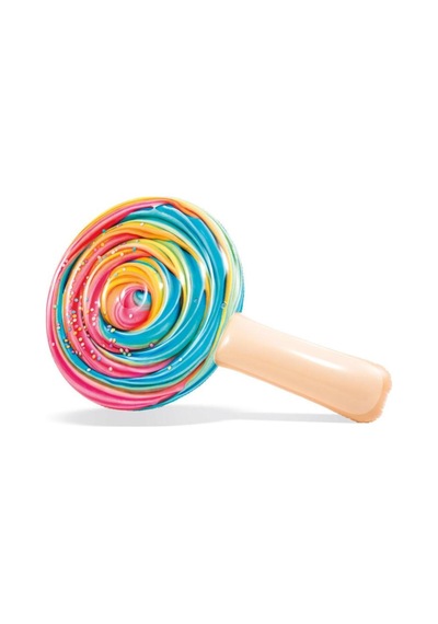 58754 - Intex - Gökkuşağı Lolipop Ada Yatak Lisinya