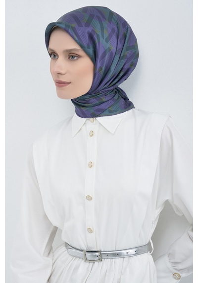 Armine Saf İpek Sura Eşarp-2026 İlkbahar-yaz- 954100d Mor