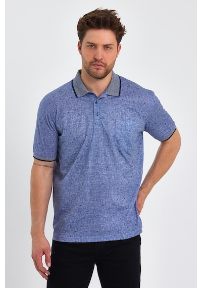 Alexander Gardi Alexandergardı Desenli Polo Yaka T-shirt 1043 001