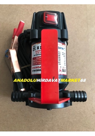 Midapo 12Volt 3 4 Mazot Çekme Pompası Yağ Aktarma Pompası