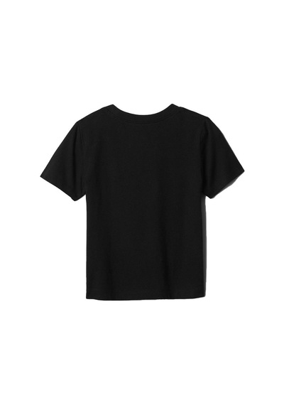 Gap V-logo Tee T-shirt - 609749-9912 SIYAH Siyah