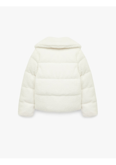 Koton Uzun Kollu Cepli Fermuarlı Dik Yaka Detaylı Anorak Peluş Şişme Mont Ekru 6wak20039ew Ekru Koton Uzun Kollu Cepli Fermuarlı Dik Yaka Detaylı Anorak Peluş Şişme Mont Ekru 6wak20039ew Ekru