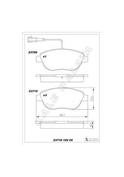 Kale-balata Ön Fren Balatası Opel Combo D 12 Punto Evo 1.3-1.4-1.6d Mtj 09 500-500c 1.3dmj 10 Grande Punto 1.6dmtj 09 Kale 23710 192 05 Ans Kd13 95518218 77365468 71770012 77366530 Kale-balata Ön Fren Balatası Opel Combo D 12 Punto Evo 1.3-1.4-1.6d Mtj 09 500-500c 1.3dmj 10 Grande Punto 1.6dmtj 09 Kale 23710 192 05 Ans Kd13 95518218 77365468 71770012 77366530
