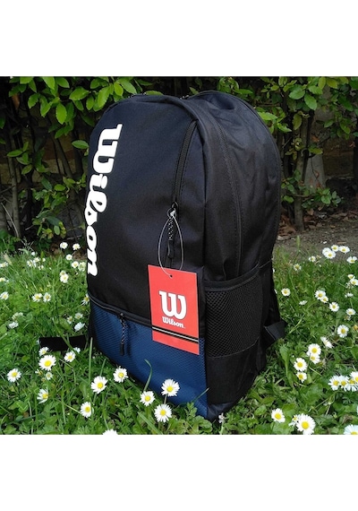 Shopiolog Wilson Lacivert Sırt Çantası Unisex Çift Gözlü Çanta Lacivert