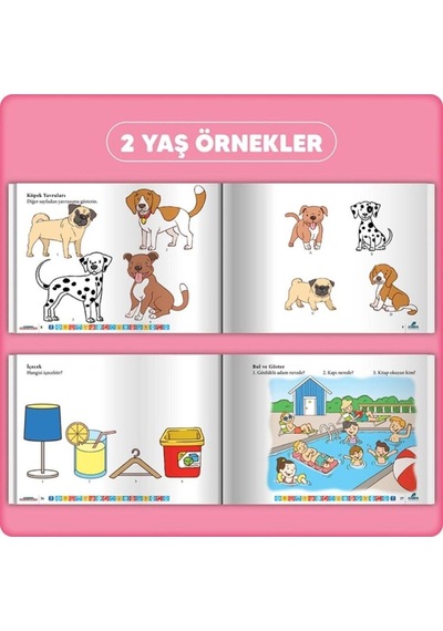 Adeda Dikkati Güçlendirme Seti 2 Yaş