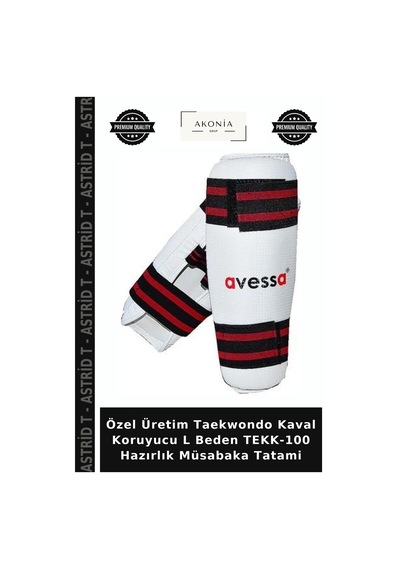 Özel Üretim Taekwondo Kaval Koruyucu L Beden Tekk-100 Hazırlık Müsabaka Tatami Çok Renkli