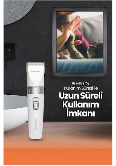 Goldmaster Gm-9125 Tırmık Evcil Hayvan Tıraş Seti