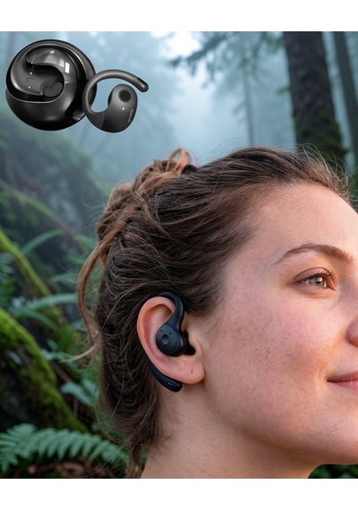 Kablosuz Kulaklık Dokunmatik Kontrol Bluetooth Uczzzowskulaklıksiyah-3 Diğer