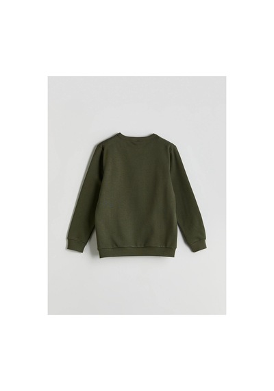 LC Waikiki Lcw Kids Yeşil Bisiklet Yaka Kaplan Baskılı Erkek Çocuk Eşofman Takımı Dark Green LC Waikiki Lcw Kids Yeşil Bisiklet Yaka Kaplan Baskılı Erkek Çocuk Eşofman Takımı Dark Green