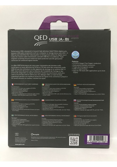 Qed Qe-6901 Performance Usb A-B Graphıte Kablo 1.5 Metre
