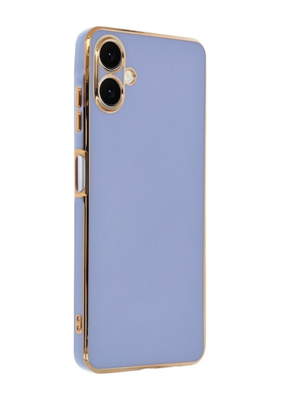 Samsung Galaxy Uyumlu A06 Kılıf Volet Silikon - Mavi Bz8683140824976
