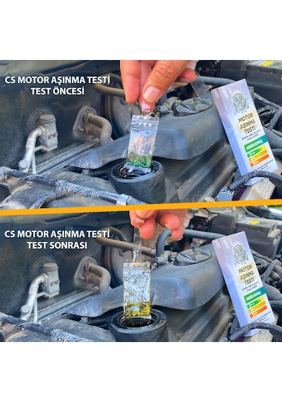 Cs Motor Aşınma ve Conta Kaçak Testi 2'li Paket