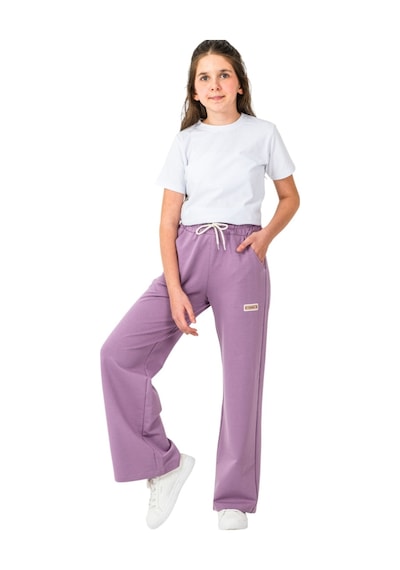 İrem Çocuk Giyim Kız Çocuk Geniş Paça Model Beli Lastik İp Bağlamalı Armalı Cepli Mor Renk Eşofman Altı Mor İrem Çocuk Giyim Kız Çocuk Geniş Paça Model Beli Lastik İp Bağlamalı Armalı Cepli Mor Renk Eşofman Altı Mor