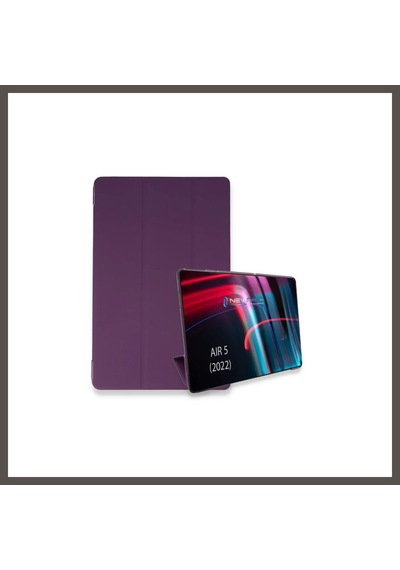 Bezos Apple iPad Uyumlu Air 5 2022 Kılıf Tablet Smart Kılıf - Mor Nxrlvng