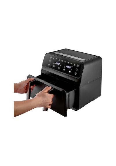 Karaca Multifry Xxxl Dijital Twin Iki Hazneli Airfryer 4+4 L