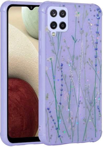 Zore Galaxy Uyumlu M33 Kılıf Simli Desenli Kamera Korumalı Parlak Popy Kapak - Dallar Dallar