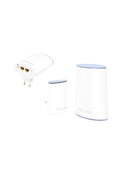 Mesh Wifi Sistemi Ac1200 Dual Band 3 Lü Set - Beyaz Lv-wms01 Evimdeyokyok