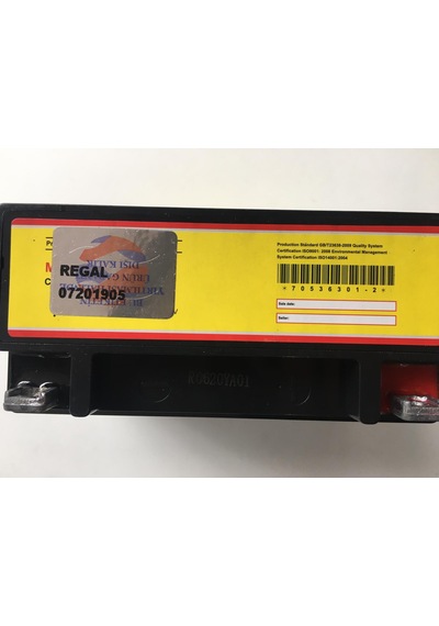 Akü 12n6.5l-bs(mf) 12v 6.5 Ah Motosiklet