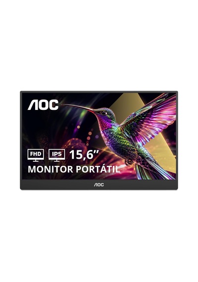 Aoc 15.6" 16t20e2 60hz 4ms Ips Usb-c Full Hd Taşınabilir Monitör