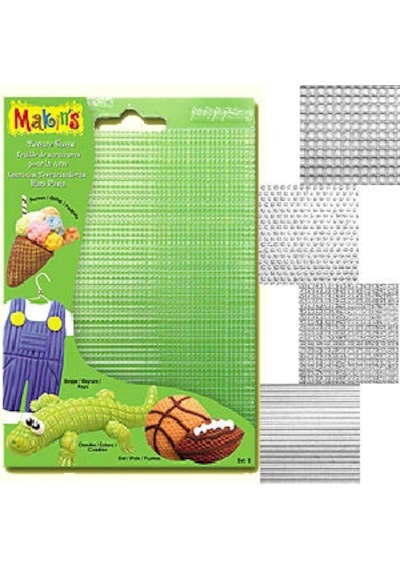Makin'S Clay Texture Sheets Doku Kalıpları 4'Lü Set B N11.2263